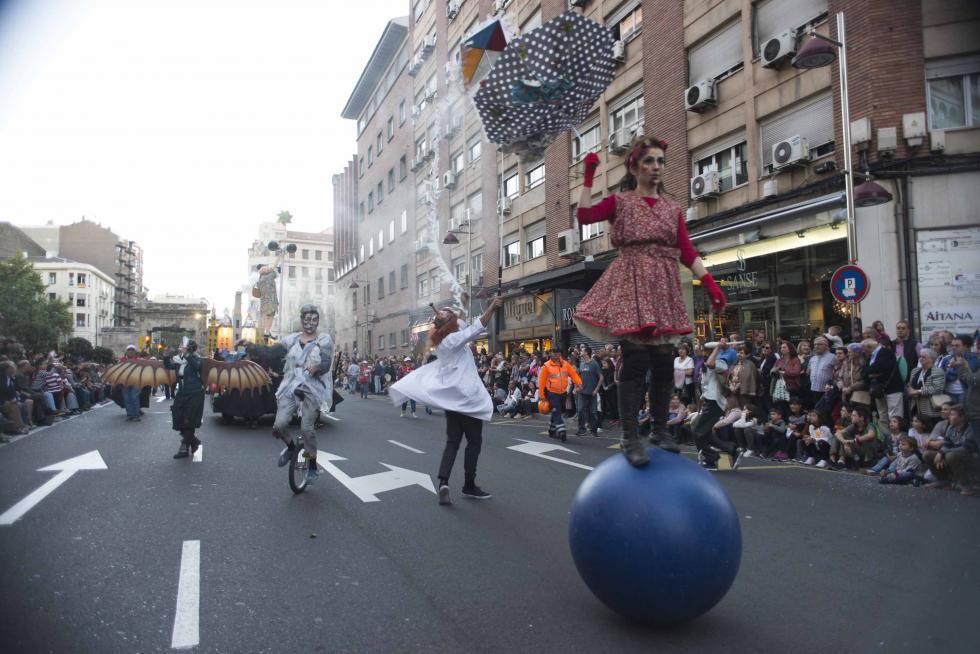 Las mejores imágenes del pasacalles
