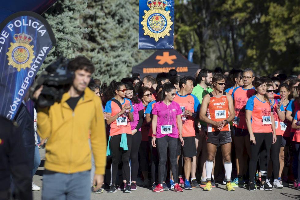 II Carrera de la Mujer Contra el Maltrato en el parque Grande de Zaragoza