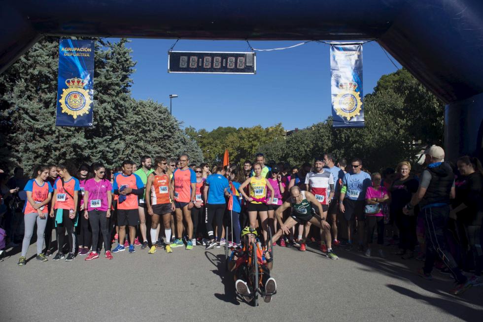 II Carrera de la Mujer Contra el Maltrato en el parque Grande de Zaragoza