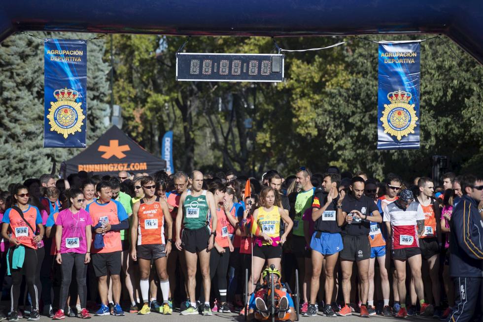 II Carrera de la Mujer Contra el Maltrato en el parque Grande de Zaragoza