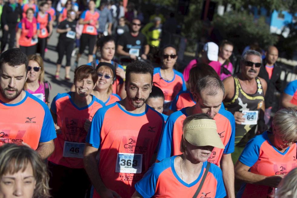 II Carrera de la Mujer Contra el Maltrato en el parque Grande de Zaragoza