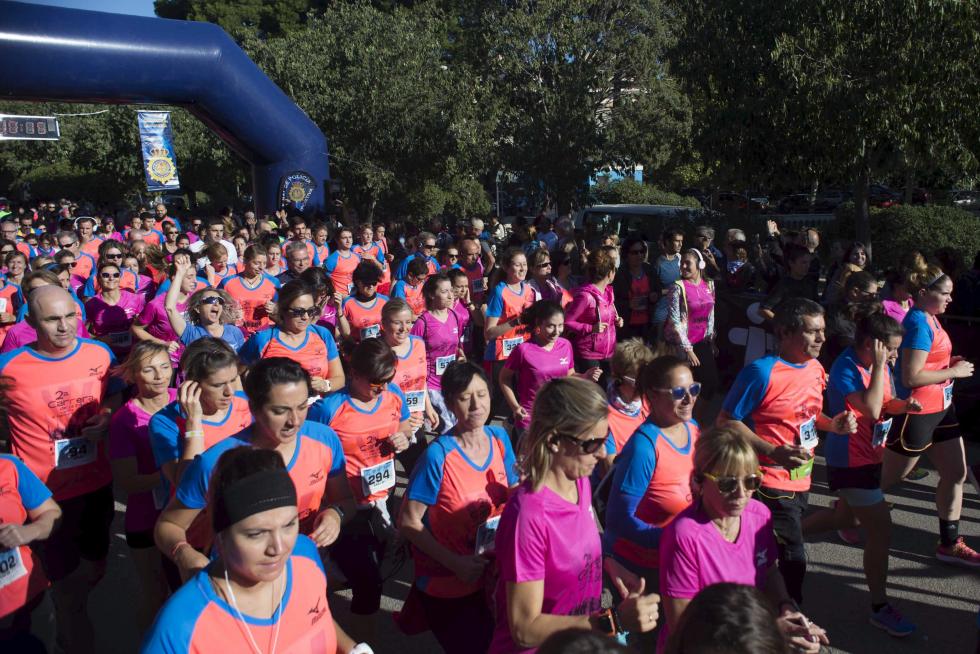 II Carrera de la Mujer Contra el Maltrato en el parque Grande de Zaragoza
