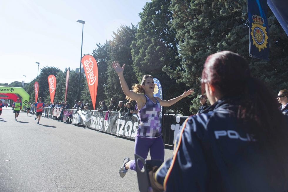 II Carrera de la Mujer Contra el Maltrato en el parque Grande de Zaragoza