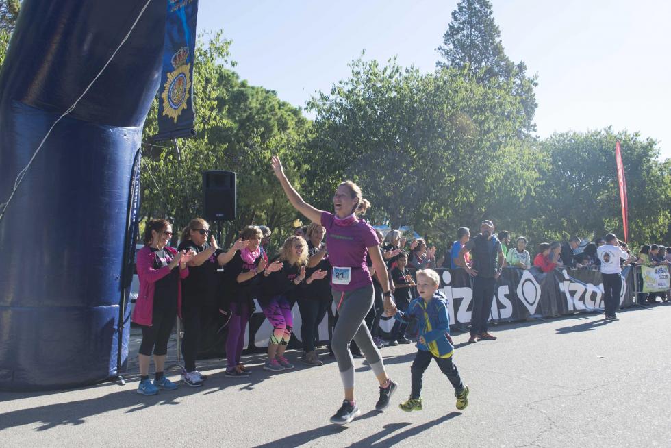 II Carrera de la Mujer Contra el Maltrato en el parque Grande de Zaragoza