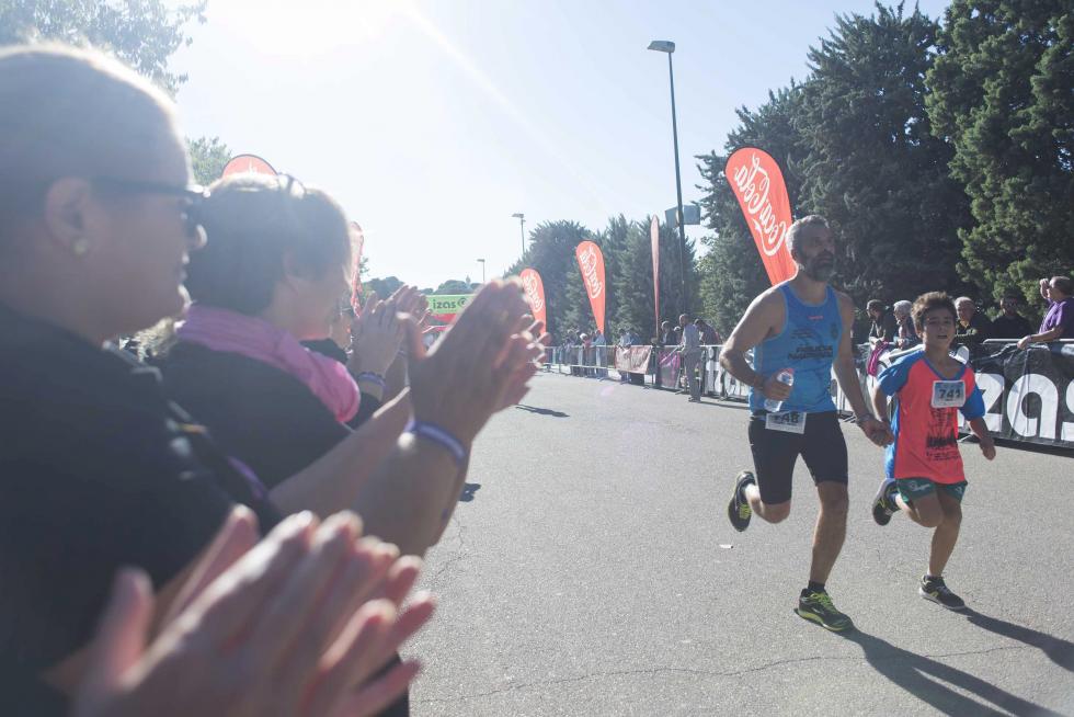 II Carrera de la Mujer Contra el Maltrato en el parque Grande de Zaragoza