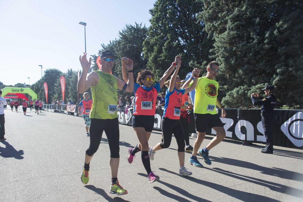II Carrera de la Mujer Contra el Maltrato en el parque Grande de Zaragoza