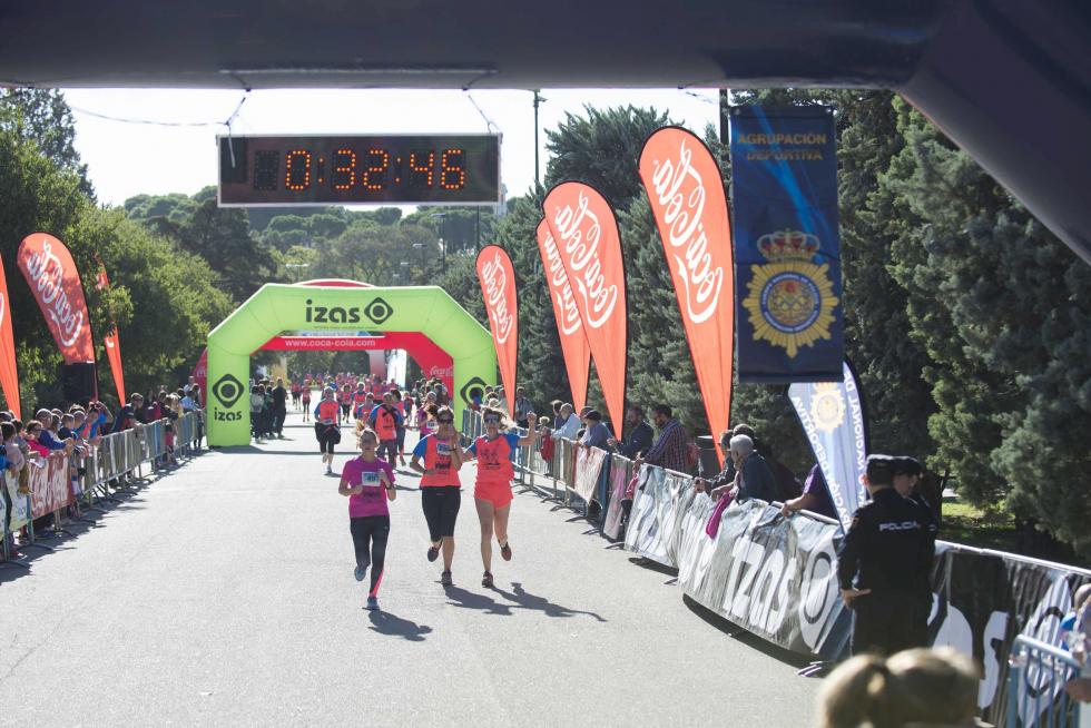 II Carrera de la Mujer Contra el Maltrato en el parque Grande de Zaragoza