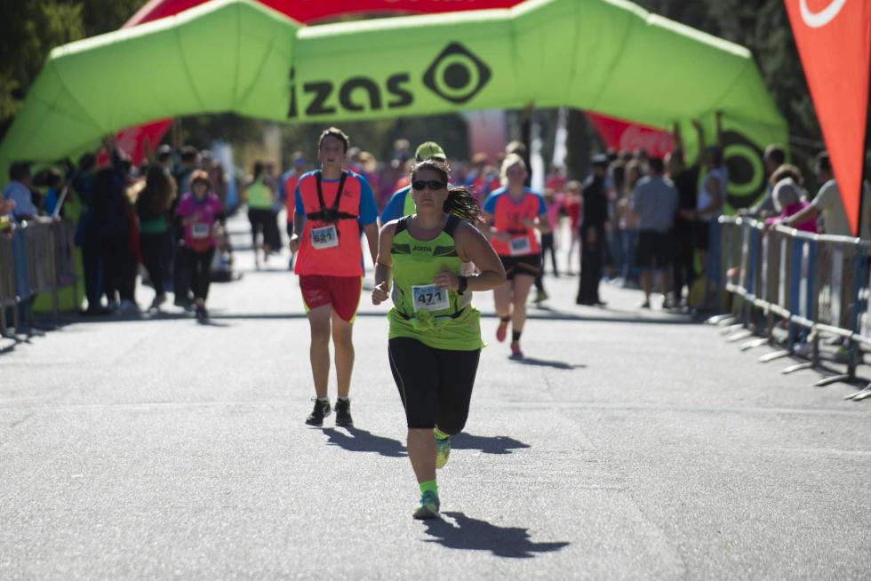 II Carrera de la Mujer Contra el Maltrato en el parque Grande de Zaragoza