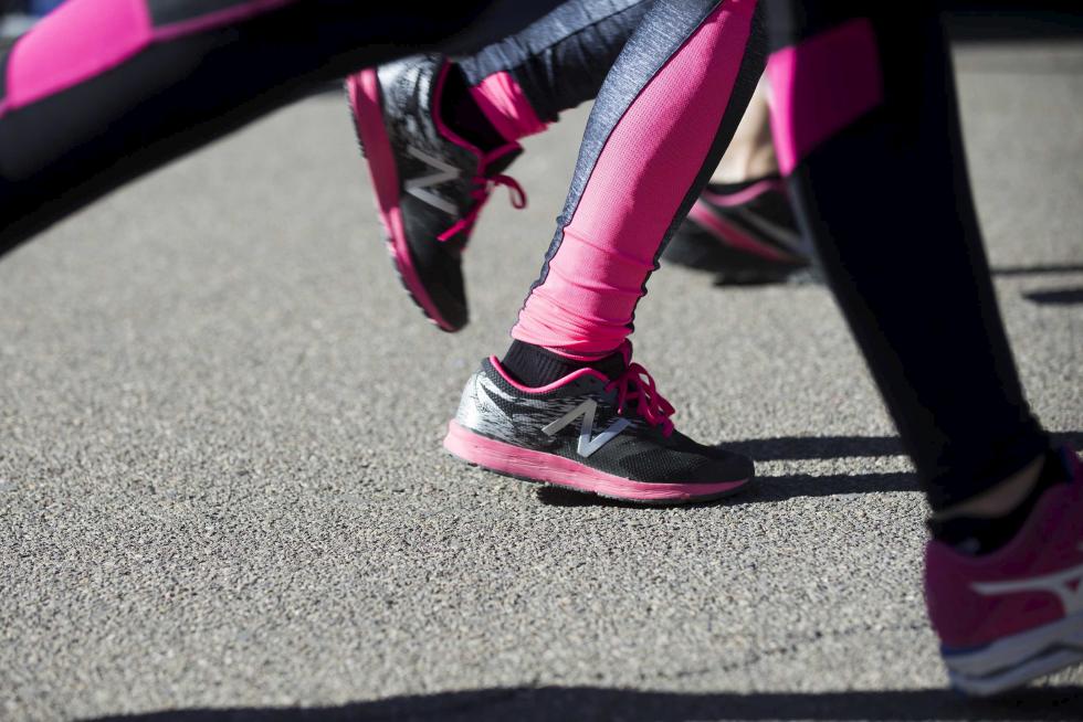 II Carrera de la Mujer Contra el Maltrato en el parque Grande de Zaragoza
