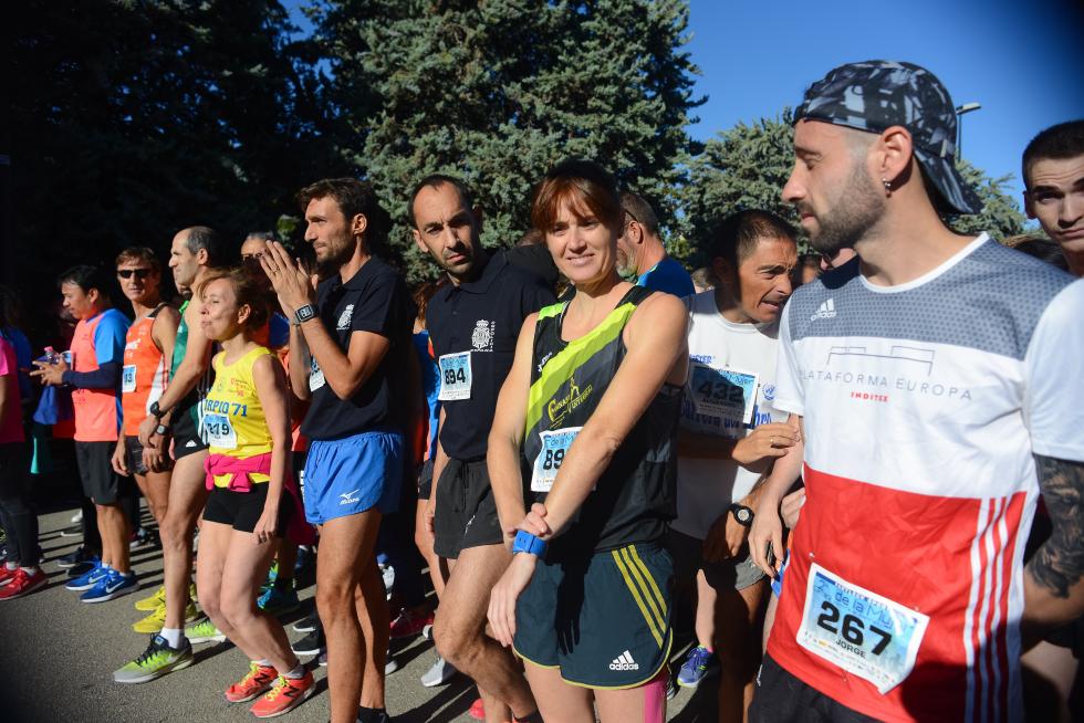 II Carrera de la Mujer Contra el Maltrato en el parque Grande de Zaragoza