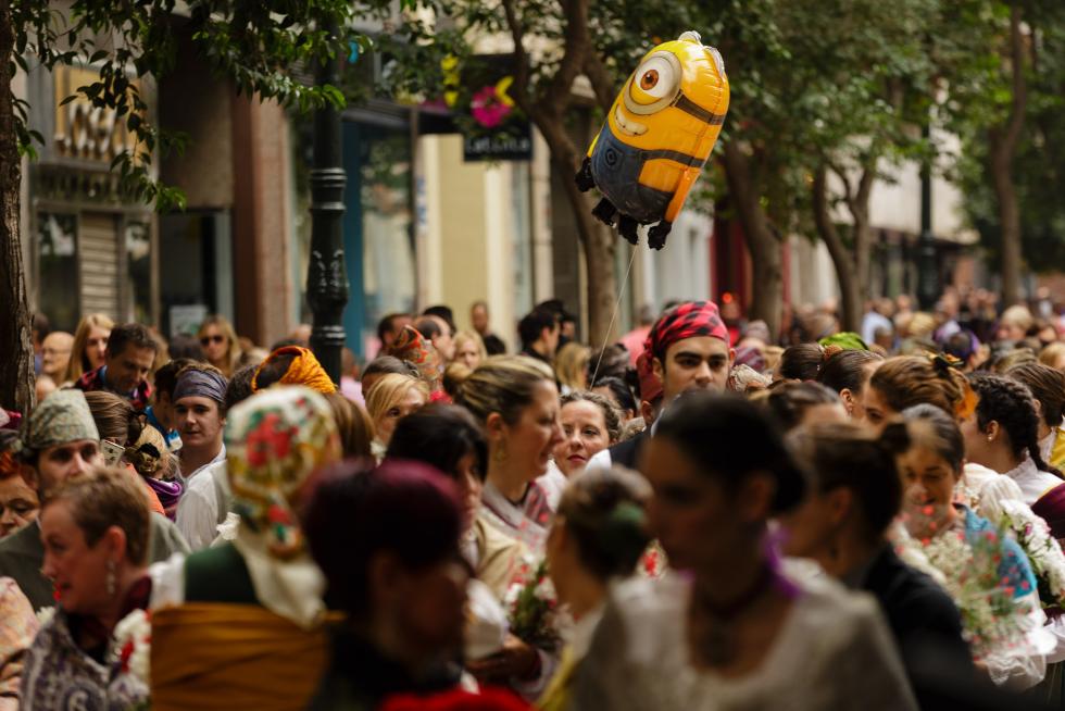 Todas las imágenes de la Ofrenda de flores 2017
