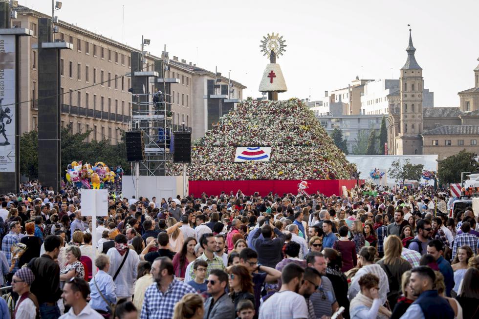 Todas las imágenes de la Ofrenda de flores 2017