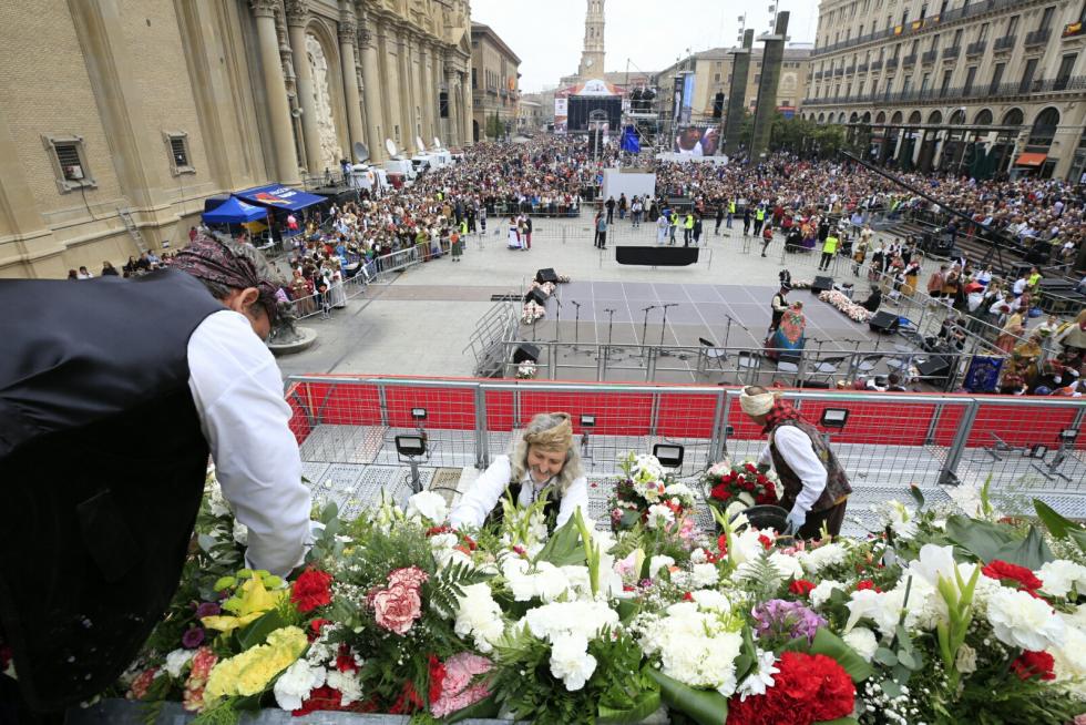 Todas las imágenes de la Ofrenda de flores 2017