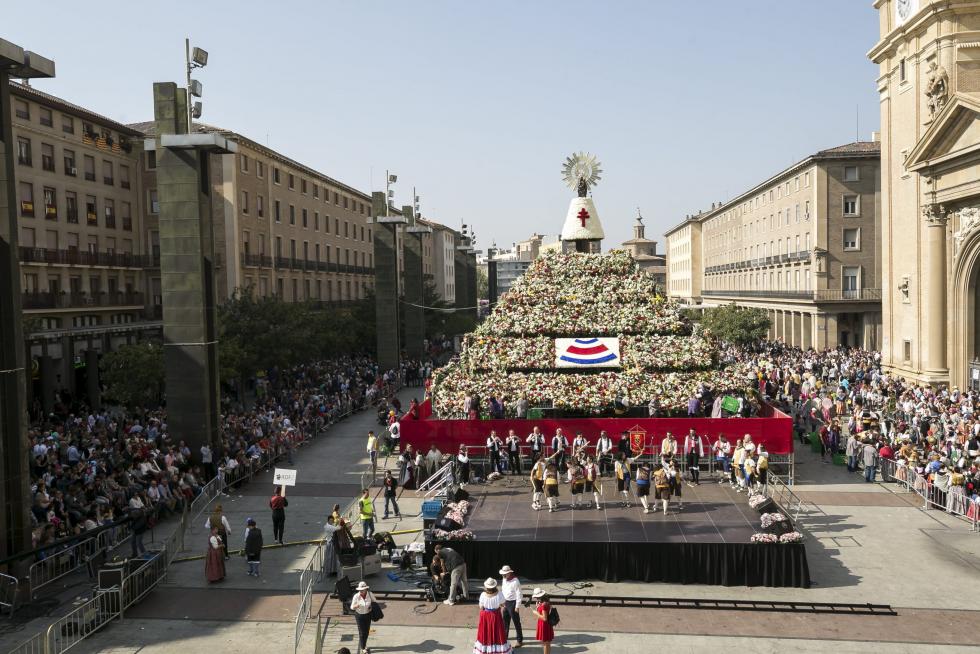 Todas las imágenes de la Ofrenda de flores 2017