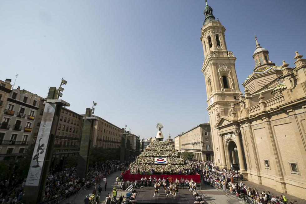 Todas las imágenes de la Ofrenda de flores 2017