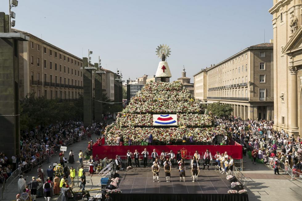 Todas las imágenes de la Ofrenda de flores 2017