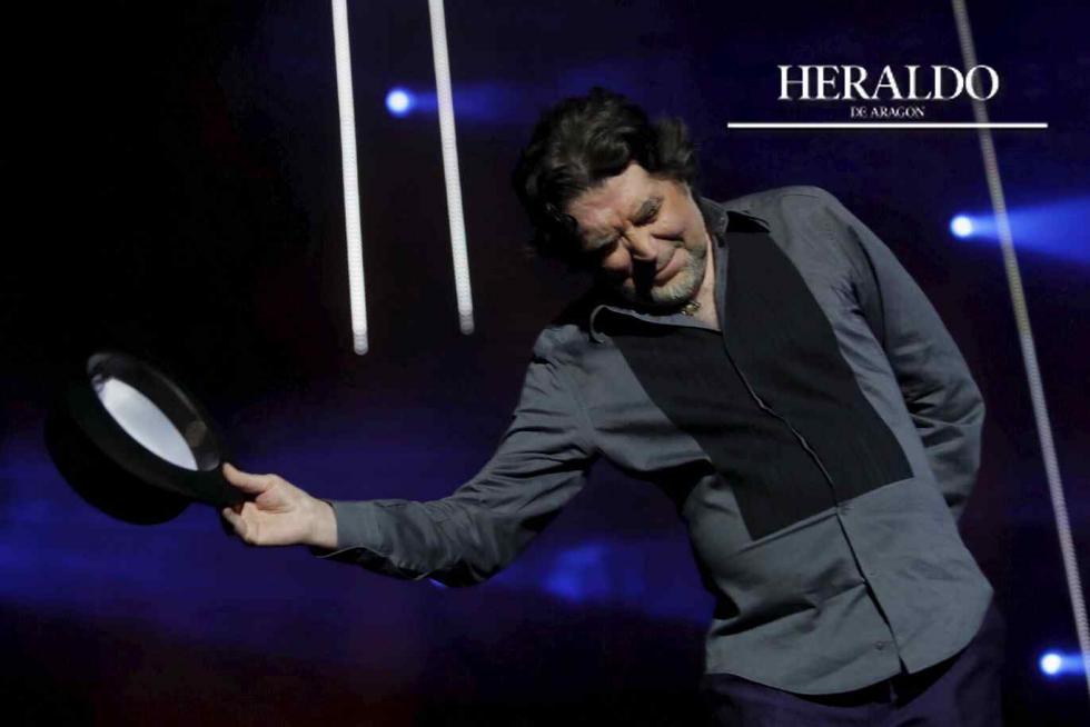 Doblete de Sabina el 11 y 12 de octubre. A Sabina le sobraron los motivos para repetir concierto en el pabellón Príncipe Felipe durante las fiestas del Pilar.