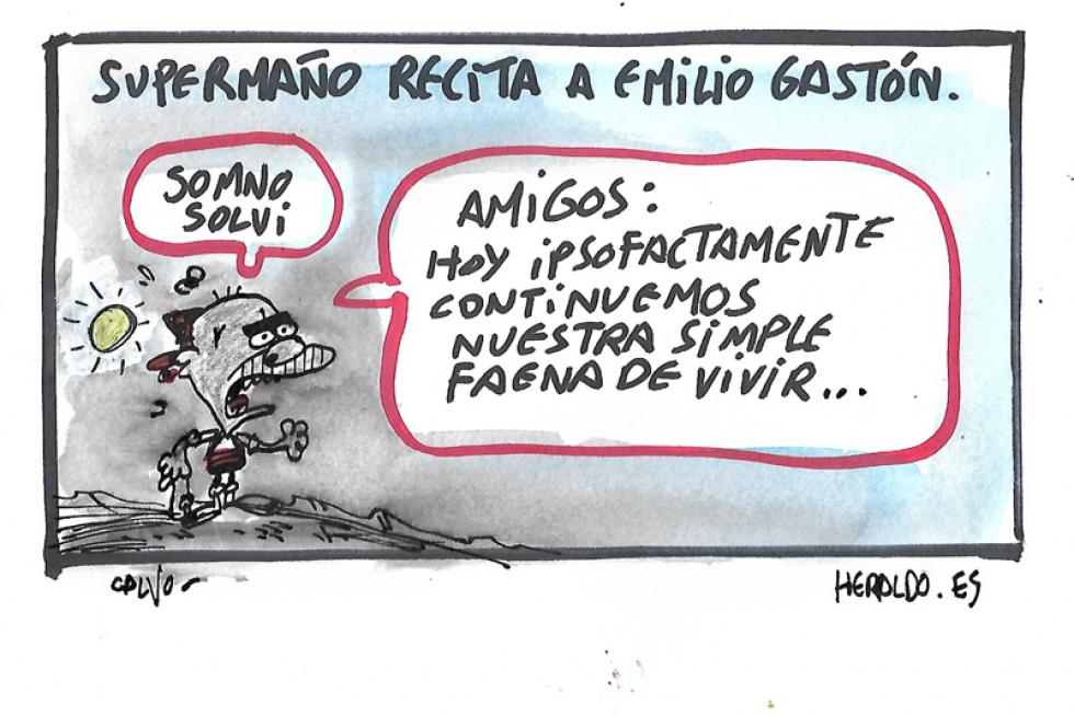 Homenaje a Emilio Gastón, primer Justicia de la democracia