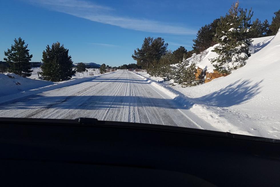 Equipos de Atención Continuada del medio rural aragonés denuncian las condiciones que enfrentan en sus guardias a la altura de las carreteras.