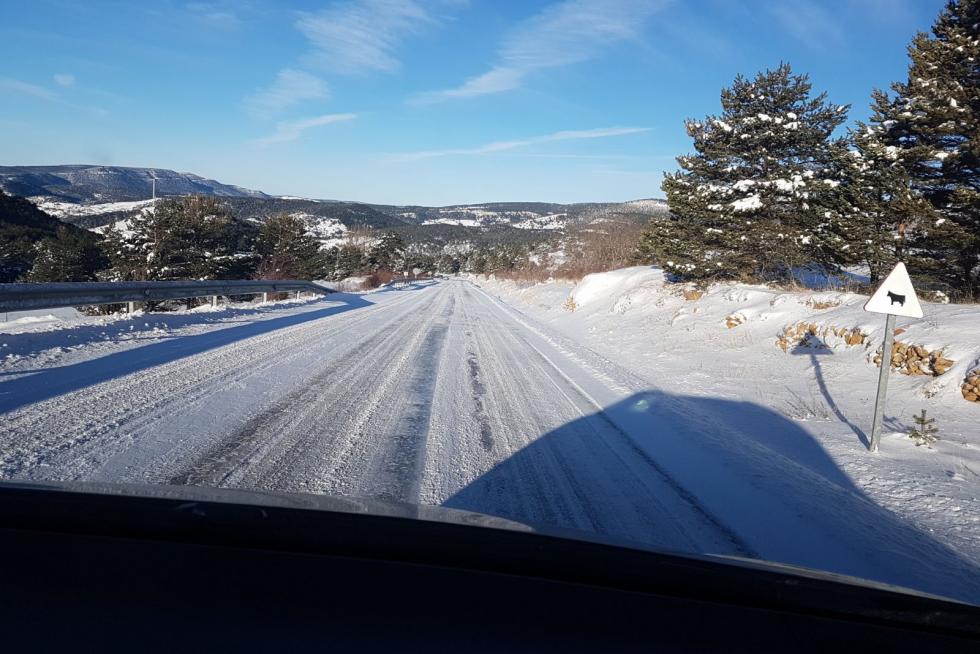 Equipos de Atención Continuada del medio rural aragonés denuncian las condiciones que enfrentan en sus guardias a la altura de las carreteras.