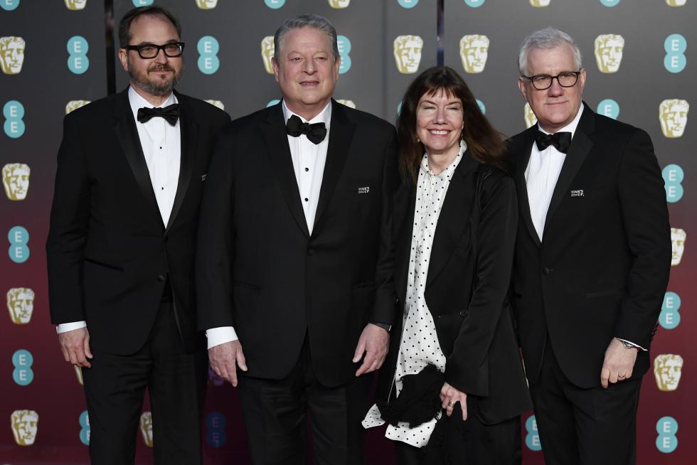 Alfombra negra en los premios Bafta