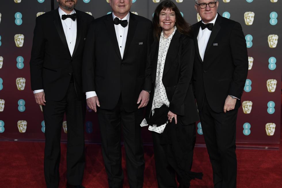 Alfombra negra en los premios Bafta