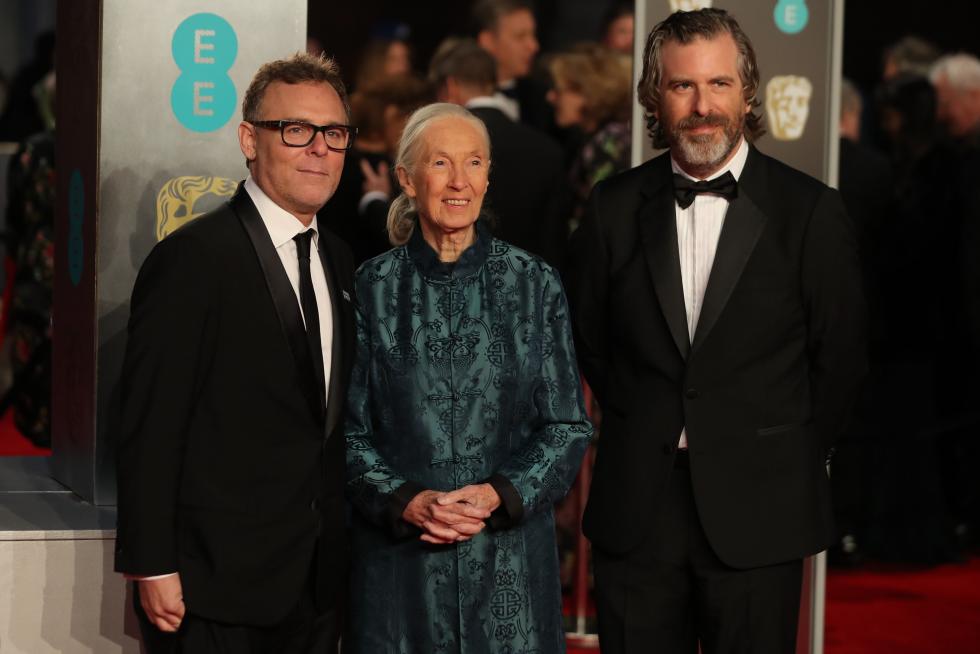 Alfombra negra en los premios Bafta