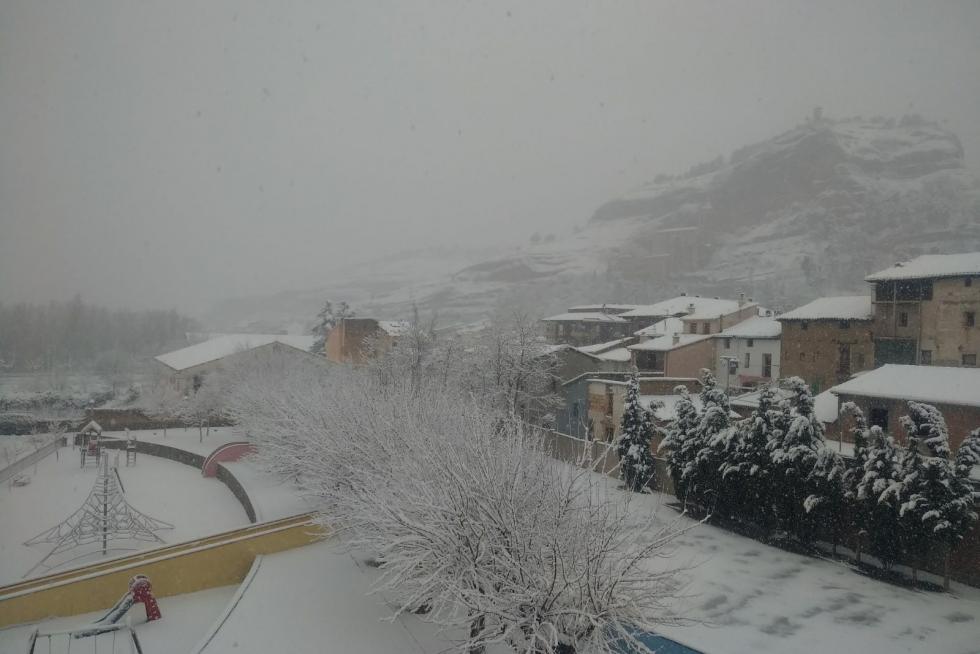 Nieve en Aragón