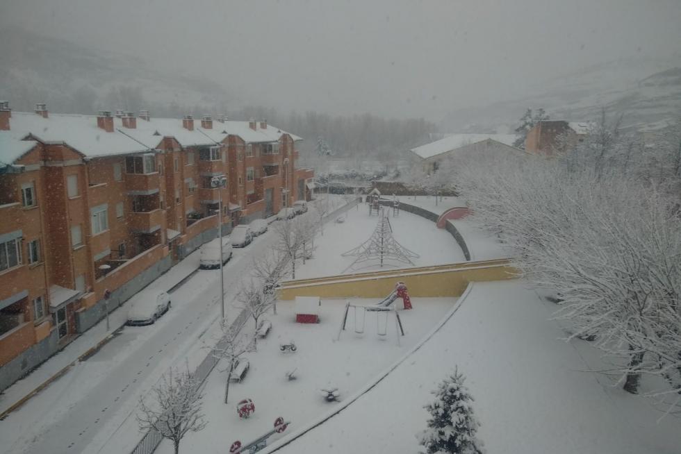 Nieve en Aragón