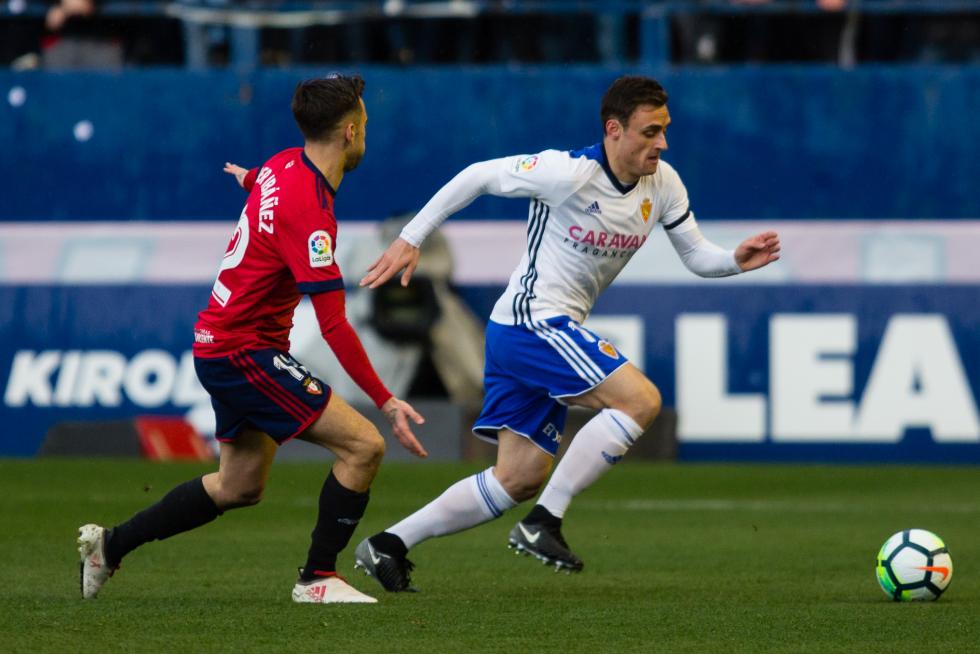 Victoria del Real Zaragoza ante Osasuna en el Sadar