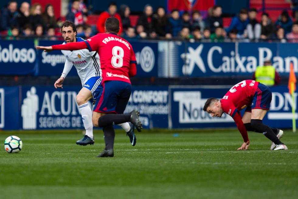 Victoria del Real Zaragoza ante Osasuna en el Sadar