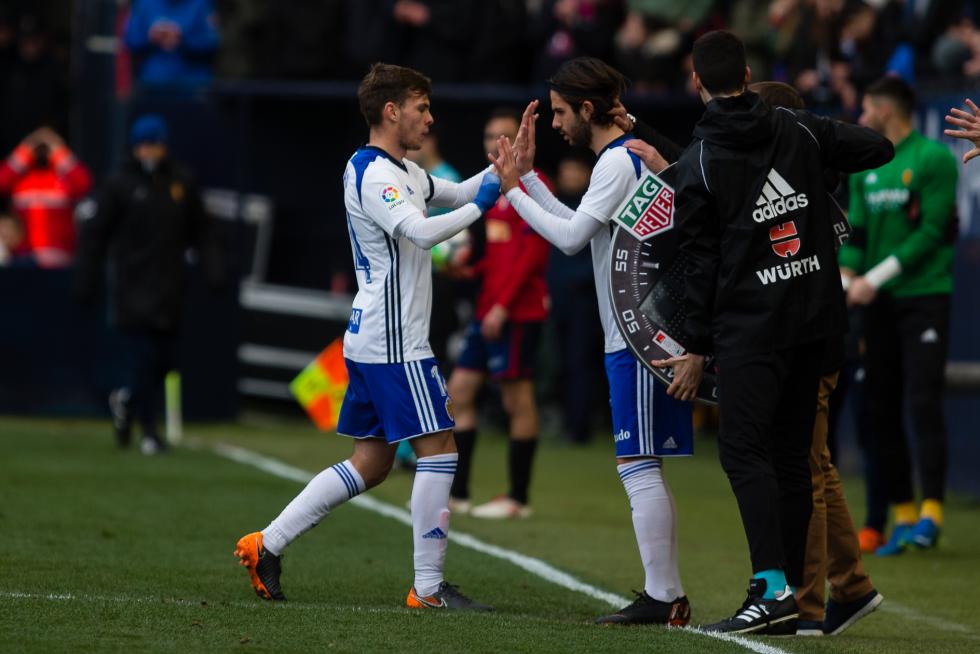 Victoria del Real Zaragoza ante Osasuna en el Sadar