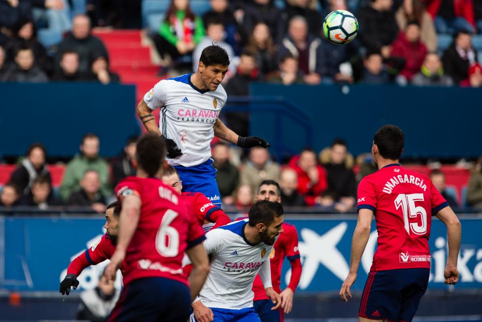 Victoria del Real Zaragoza ante Osasuna en el Sadar
