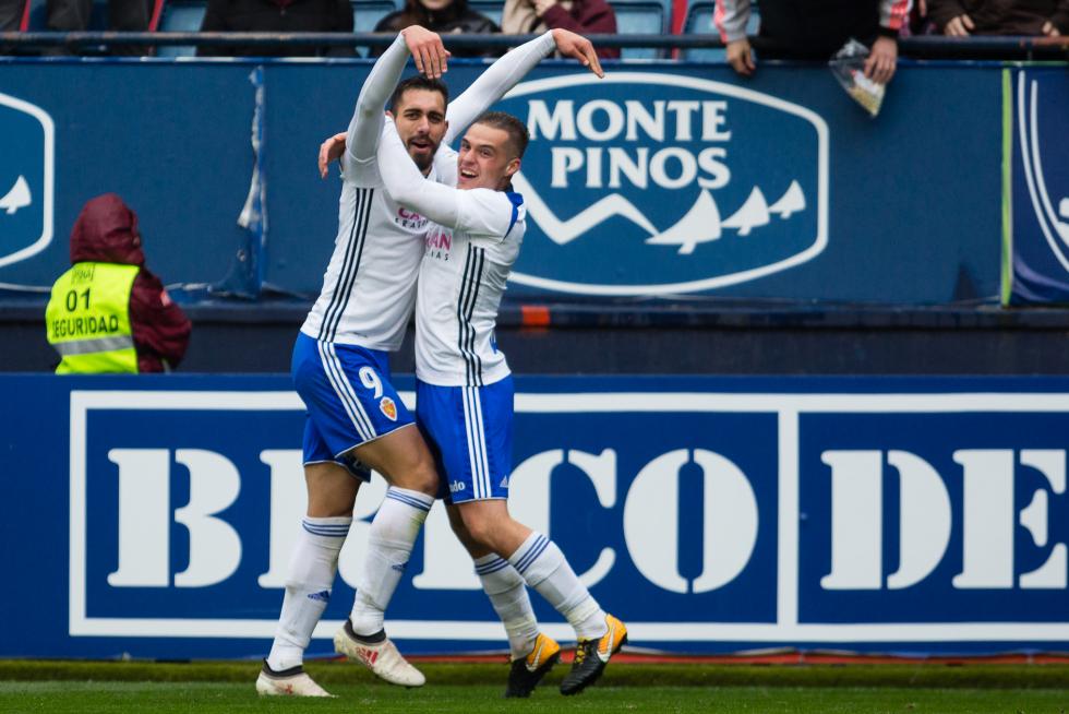 Victoria del Real Zaragoza ante Osasuna en el Sadar