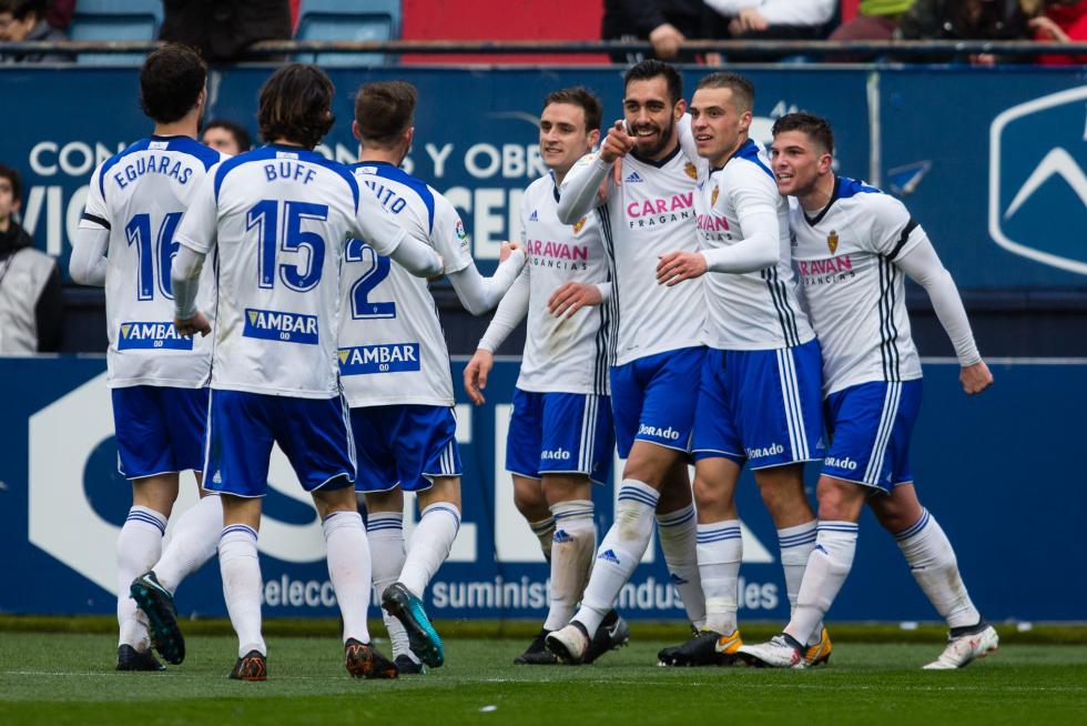 Victoria del Real Zaragoza ante Osasuna en el Sadar