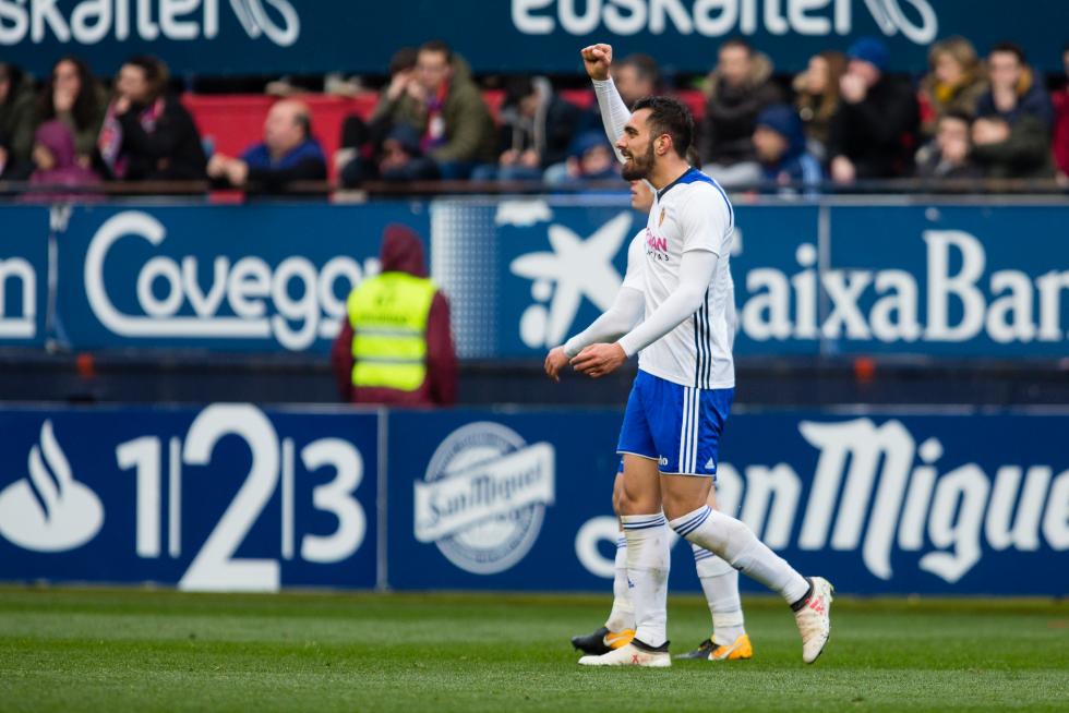 Victoria del Real Zaragoza ante Osasuna en el Sadar