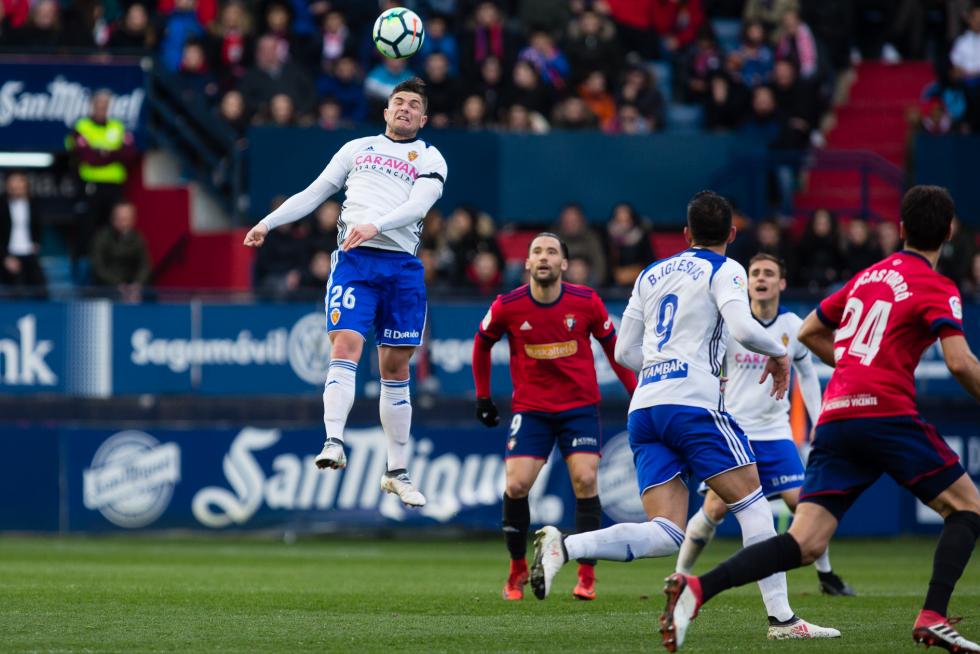 Victoria del Real Zaragoza ante Osasuna en el Sadar