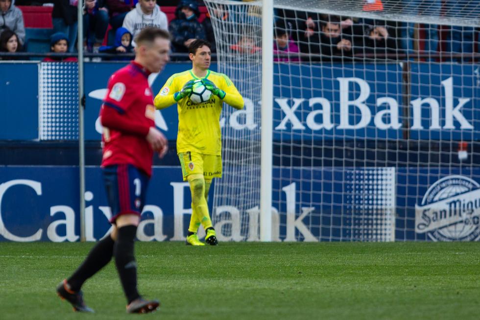 Victoria del Real Zaragoza ante Osasuna en el Sadar