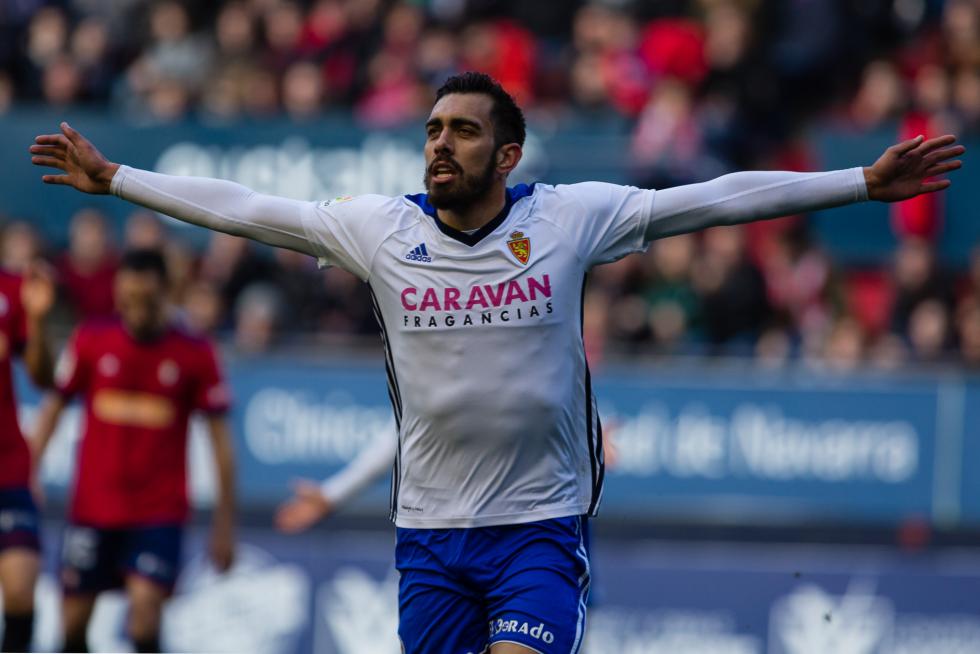 Victoria del Real Zaragoza ante Osasuna en el Sadar