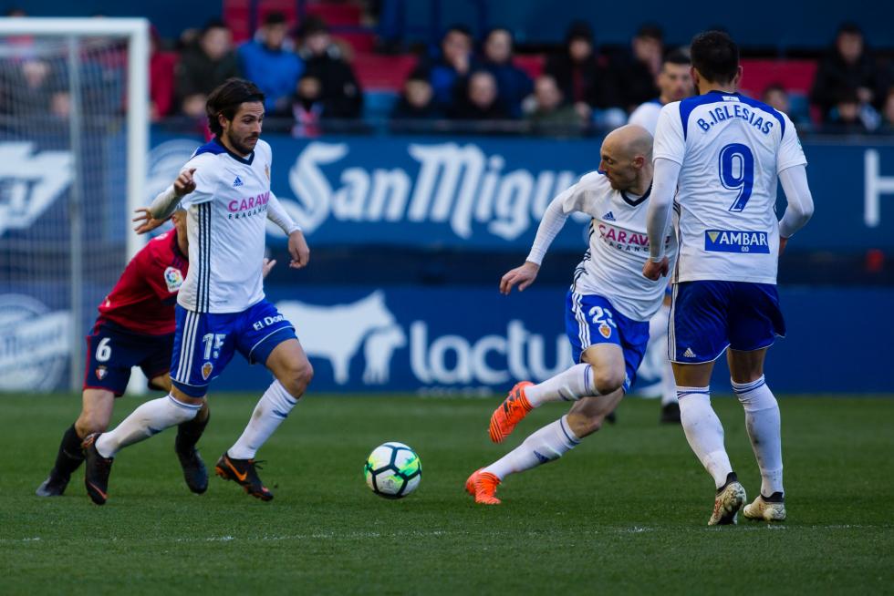 Victoria del Real Zaragoza ante Osasuna en el Sadar