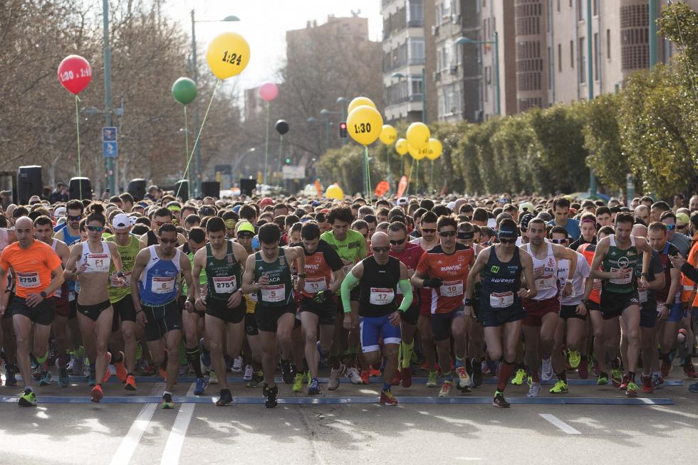 Media Maratón de Zaragoza en 2018
