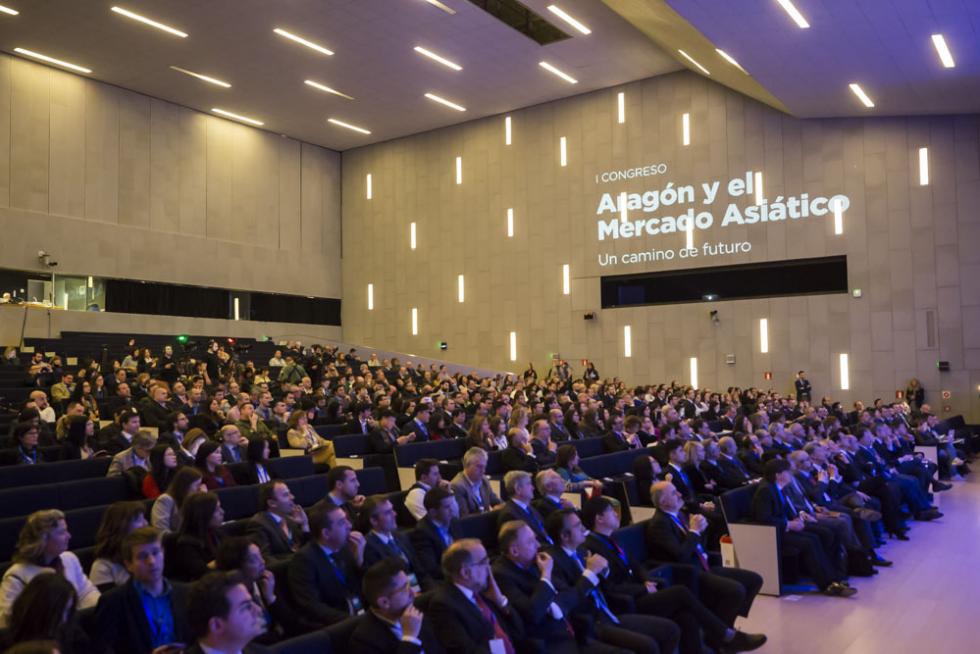 Congreso sobre Aragón y el mercado asiático.