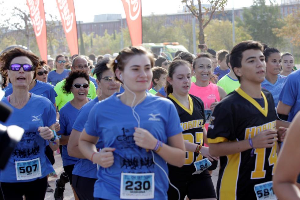Atletismo. I Carrera de la mujer contra el maltrato