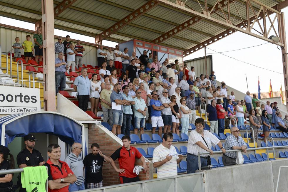Partido de liga CD Teruel - Cariñena Monte Ducay /2016-08-28/ Foto Jo