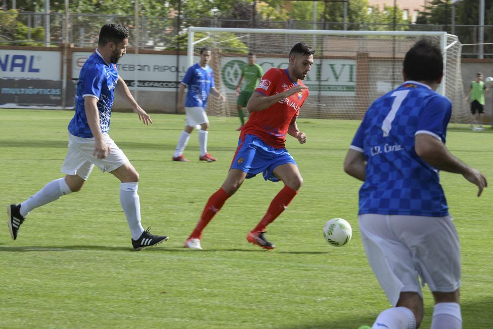 Partido de liga CD Teruel - Cariñena Monte Ducay /2016-08-28/ Foto Jo