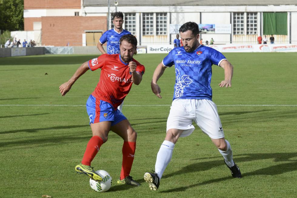 Partido de liga CD Teruel - Cariñena Monte Ducay /2016-08-28/ Foto Jo