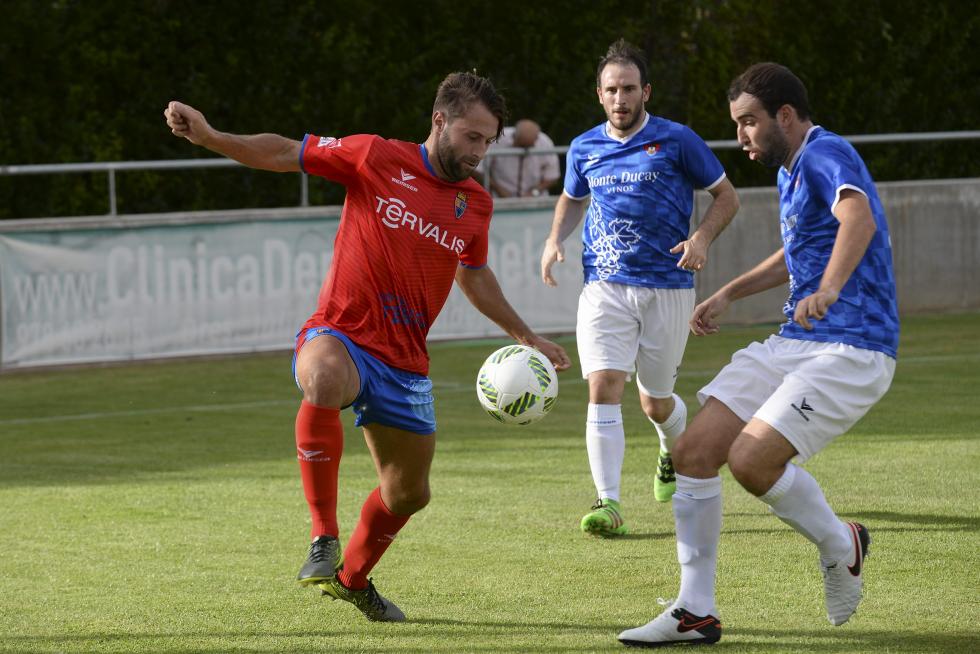 Partido de liga CD Teruel - Cariñena Monte Ducay /2016-08-28/ Foto Jo