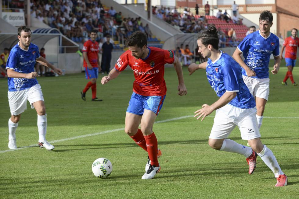 Partido de liga CD Teruel - Cariñena Monte Ducay /2016-08-28/ Foto Jo