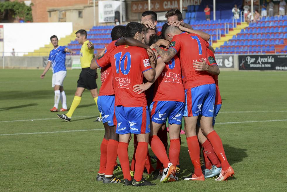 Partido de liga CD Teruel - Cariñena Monte Ducay /2016-08-28/ Foto Jo