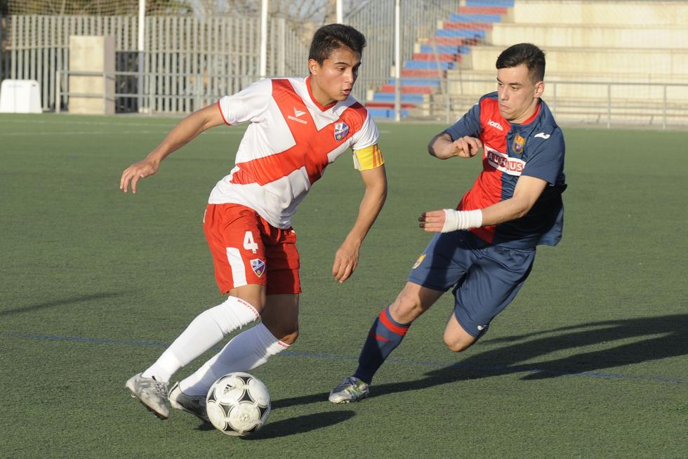Fútbol. Liga Nacional Juvenil. Oliver vs. Huesca